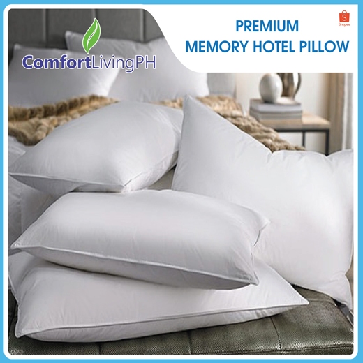 Comfort Living Memory HOTEL Pillow Premium with Hypoallergenic Cover ...