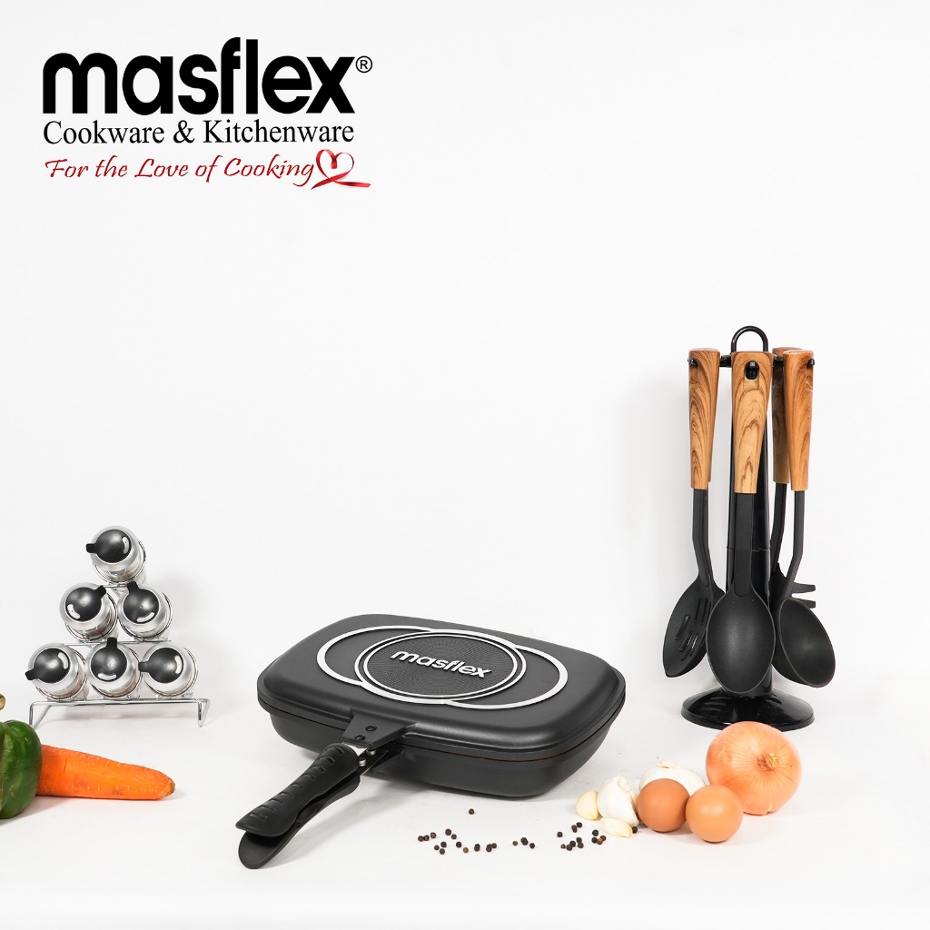 Masflex Double pan cookware | Shopee Philippines