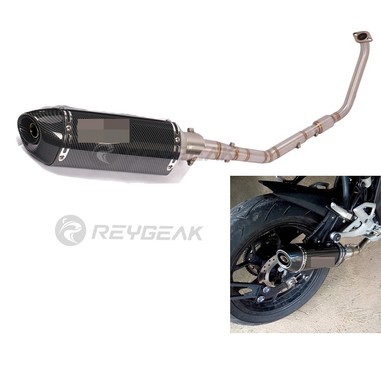 Complete Set MT 15 R15 V3 R15V3 MT15 XSR155 Accessories Muffler Exhaust Pipe Catalytic Silencer