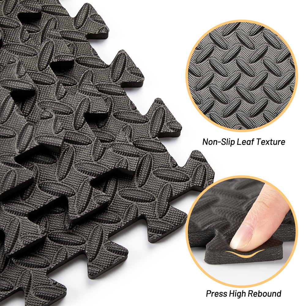 6x HEAVY DUTY INTERLOCKING PUZZLE MAT Exercise GYM Kitchen Restroom