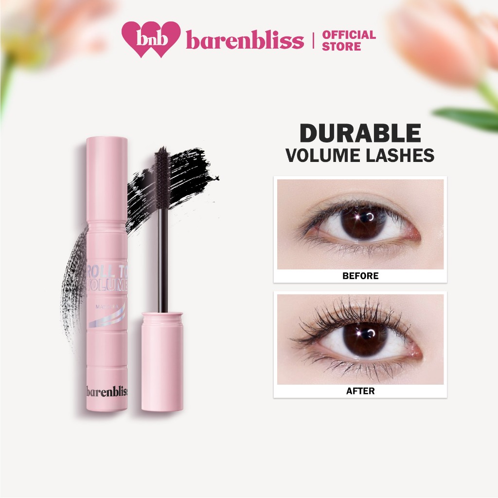 Barenbliss BNB Korean Roll To Volume Mascara - Long Lasting ...