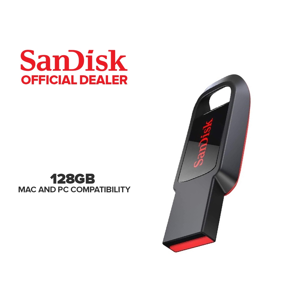 SanDisk SDCZ61 128GB USB 2.0 Cruzer Spark Flash Drive For Laptop ...