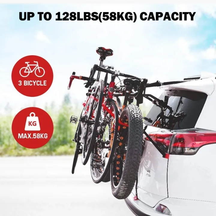 Bike Carrier Rack Suitable For All Car SUV Sedan Bike Rack Rear Type
