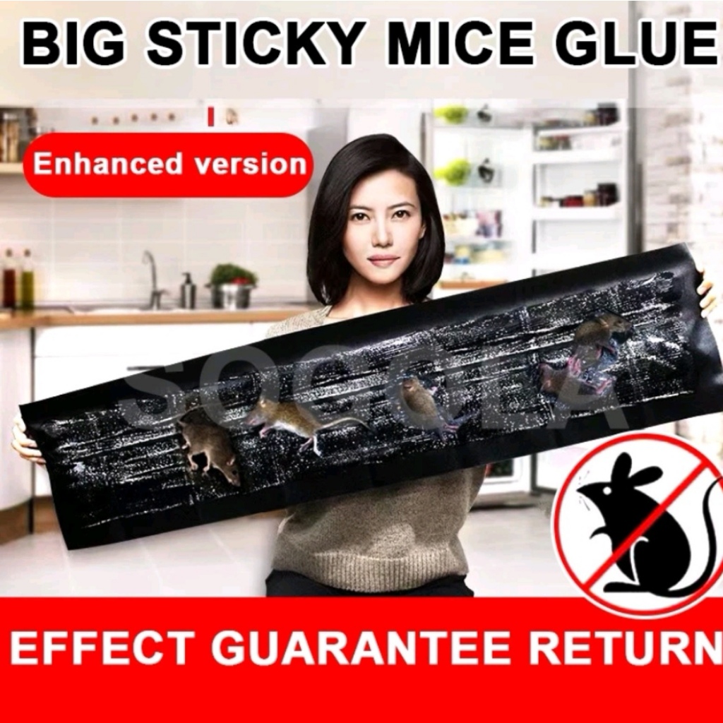 SKW Big Sticky Mice Rat Glue Trap Mouse Board High Effective Rodent Rat