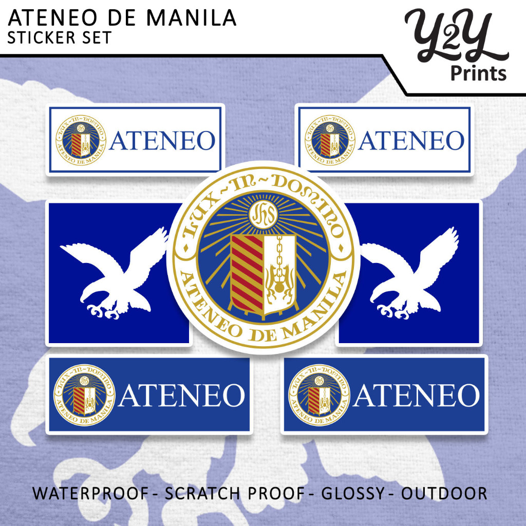 University Logos Car Decal University Logo Ateneo De Manila