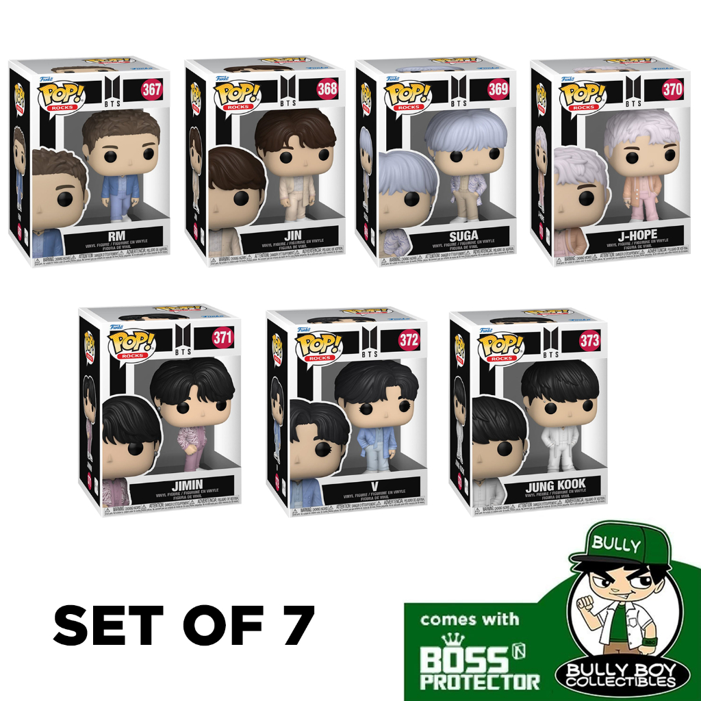 Funko POP! Rocks: BTS Proof - Set of 7 With Boss Protector | Shopee ...