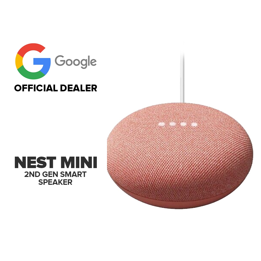 Google Nest Mini 2nd Gen Smart Speaker | Shopee Philippines