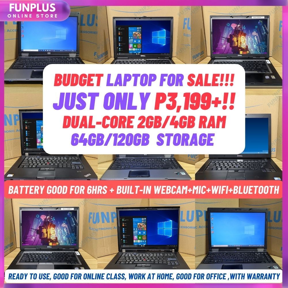 Used laptop preowned Low budget Laptop Assorted Laptop