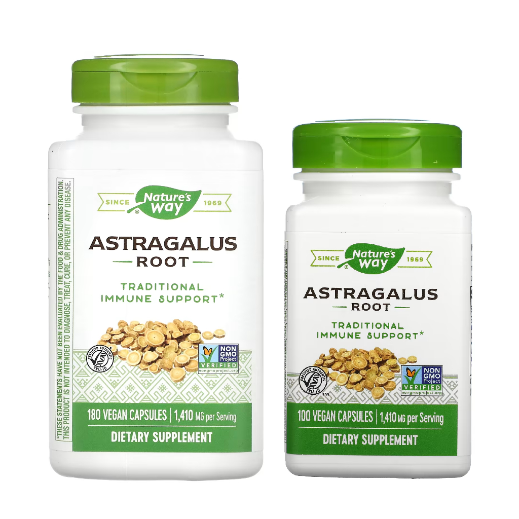 Nature's Way, Astragalus Root, 1,410 mg, 100 / 180 Vegan Capsules