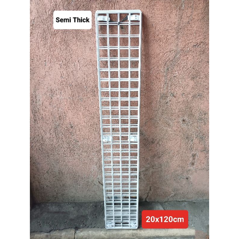 20x120cm Wire Mesh Panel Hanging Display Gridwall Metal Wall Decoration Shopee Philippines 6995