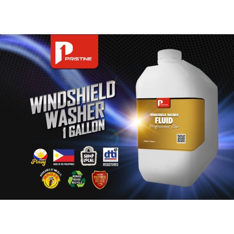 Pristine Windshield Washer Fluid 1 Gallon Shopee Philippines