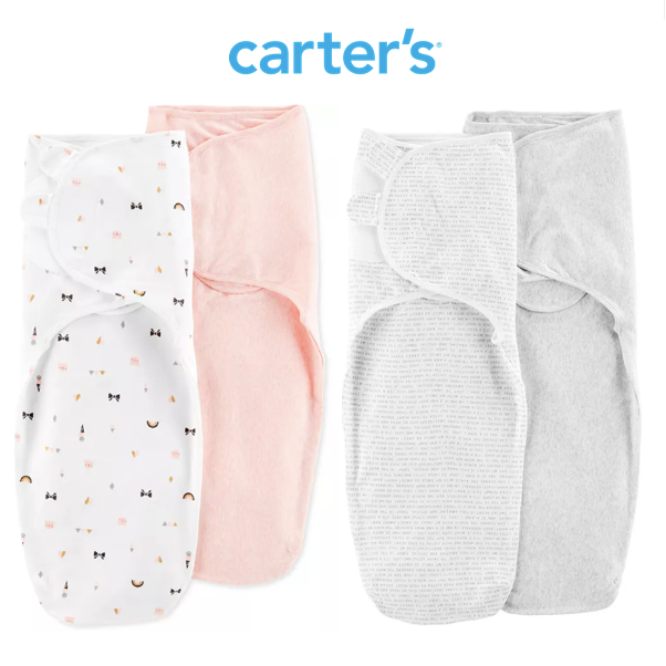 Carter's Baby 2pack Swaddle Blankets Baby Shower Gift Shopee Philippines