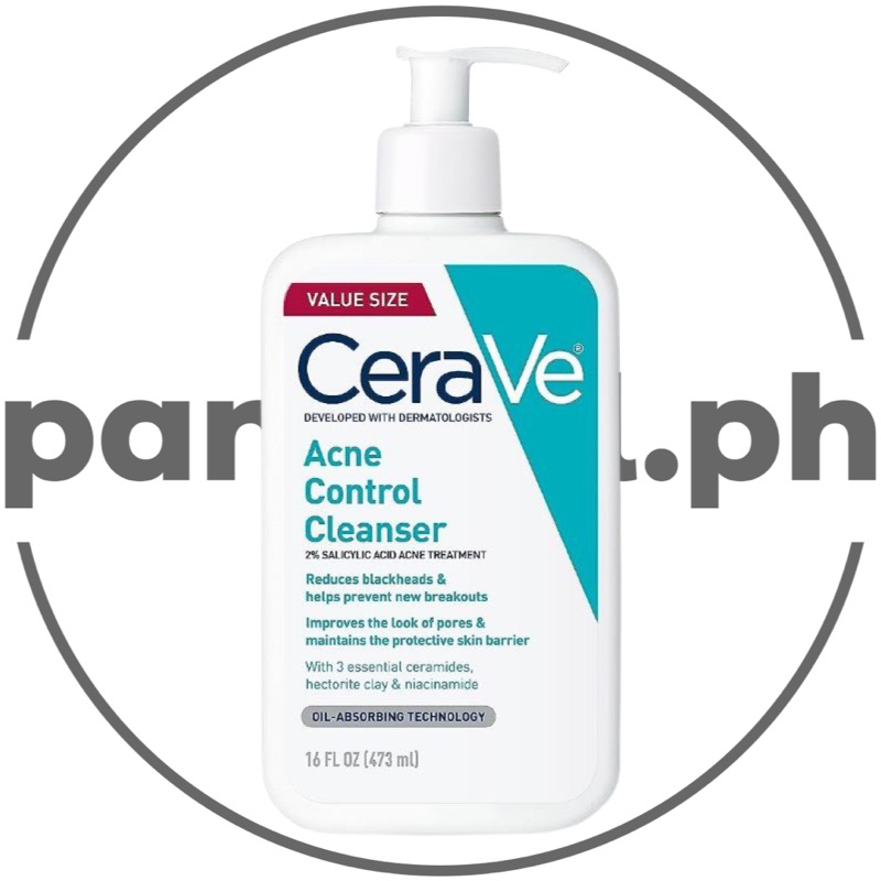 CeraVe Face Wash Acne Treatment 16oz Shopee Philippines