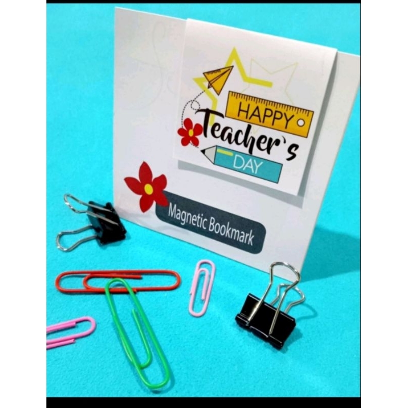 Magnetic Bookmark teachers day event/ gift ideas or tokens | Shopee ...