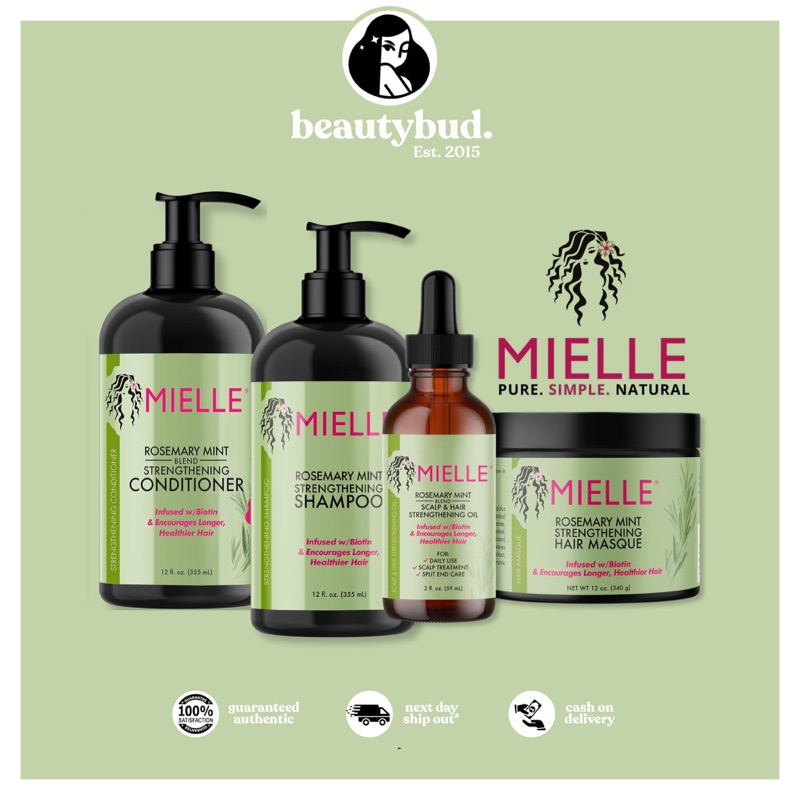 🇺🇸Mielle Organics Rosemary Mint Scalp & Hair Strengthening Oil With