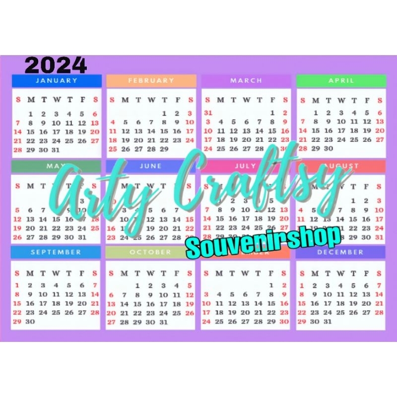 Calendar 2025 and 2025 Giveaways for any occasion , Bigger