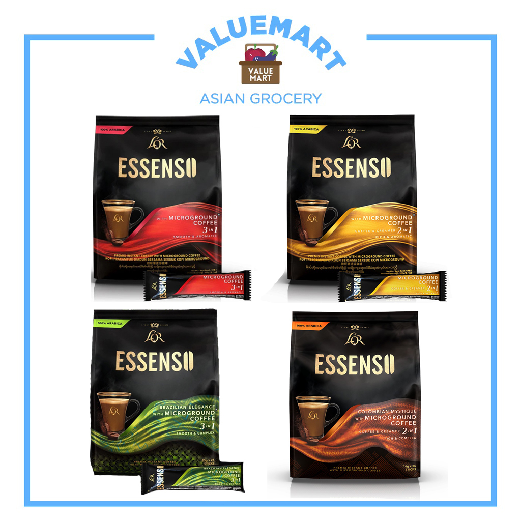 Essenso Original Malaysian Instant 3in1 Coffee with Microground