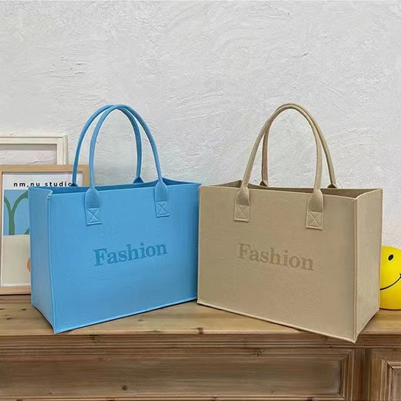 Felt Tote Bag Handbag Shoulder bag Shopping Bag Gift Bag fashion bag