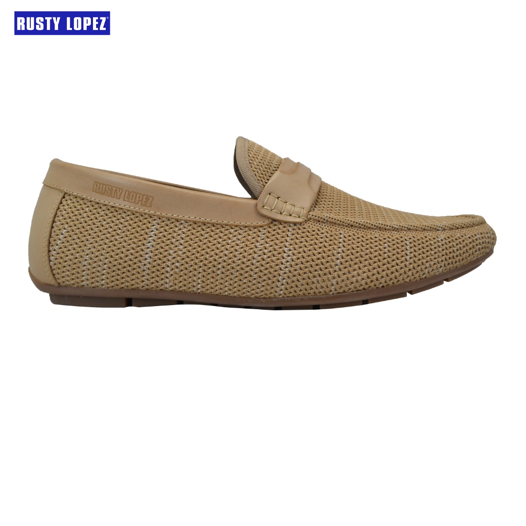 Rusty Lopez Men's Leather Loafers Shoes (Joel) Shopee Philippines