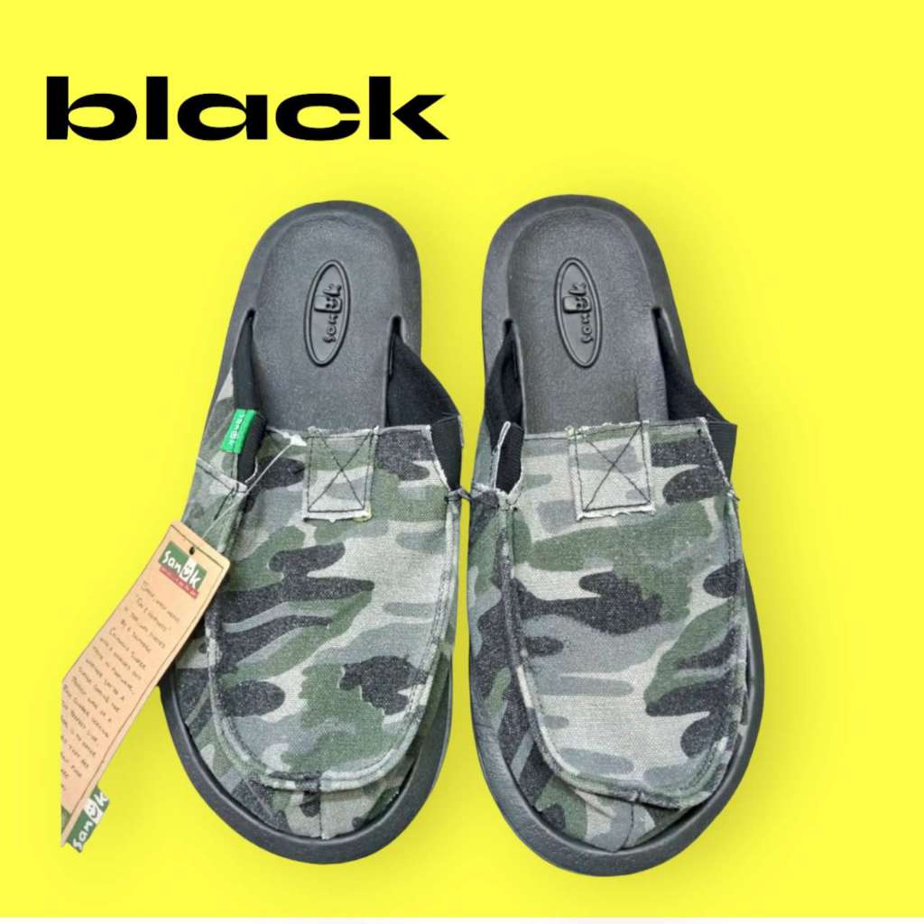 A010 SANUK HALF SHOES CAMOUFLADGE FOR MENS Shopee Philippines