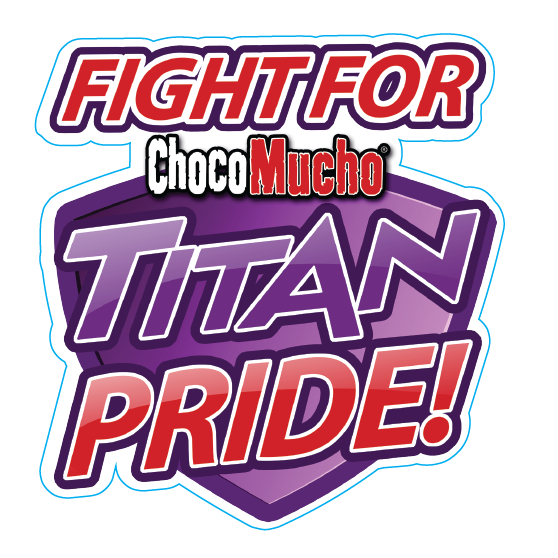 Choco Mucho Flying Titans Car Sticker 