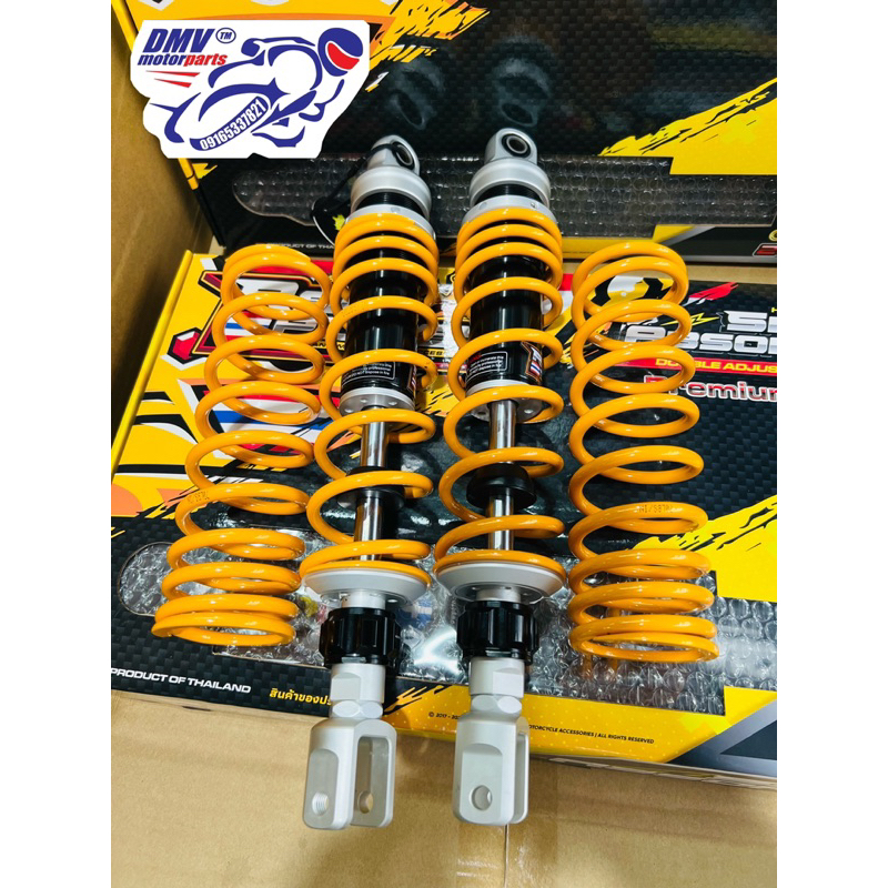 Race Power Shock 365mm Adjustable Rebound for Honda PCX 150/160 ...