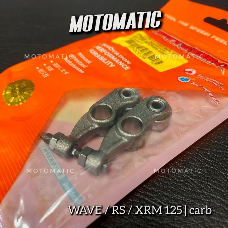 WAVE, RS, XRM 125 (carb) | Pitsbike Rocker Arm Set | with NUT & TAPPET ...