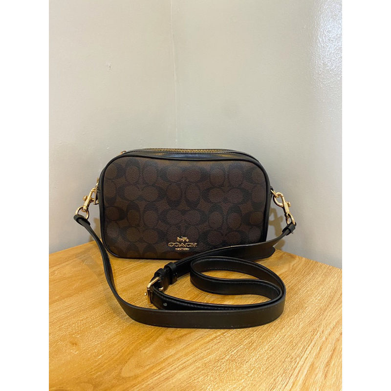 Coach Jes Crossbody In Signature Canvas Shopee Philippines