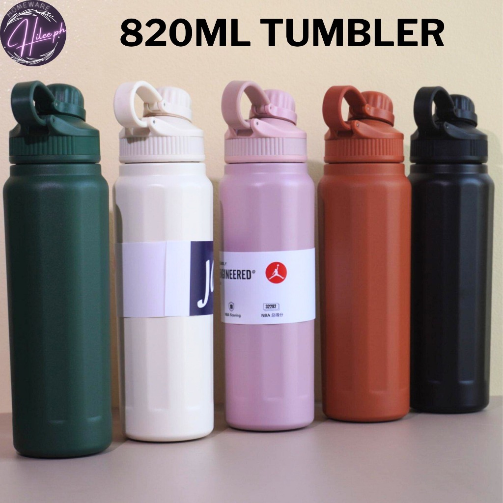 Hilee 820ml Plain Stainless Steel Thermos Student Outdoor Portable