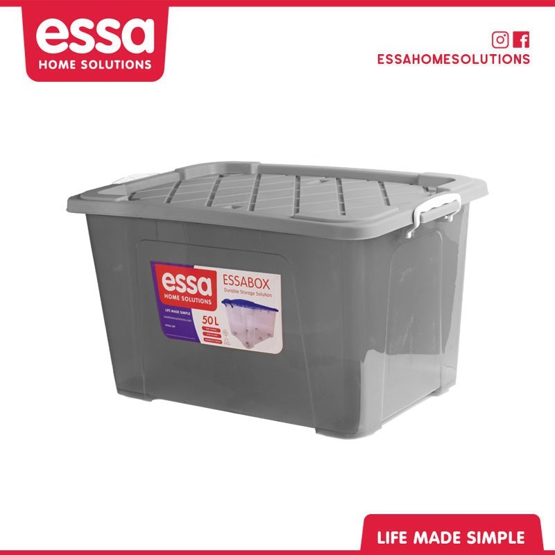 Storage Box 50 Liter Solid Color | Shopee Philippines