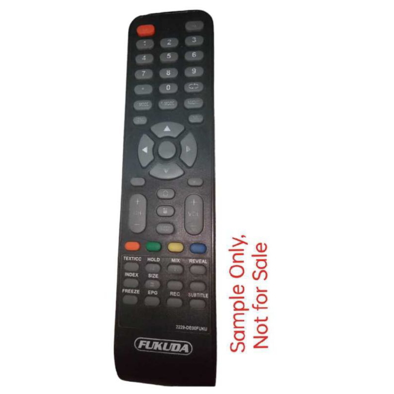 Fukuda Remote, Replacement Remote for Fukuda Smart TV Shopee Philippines
