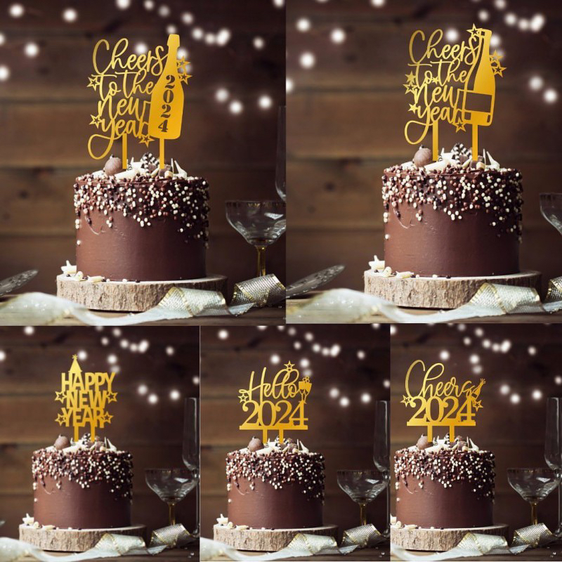 2024 Happy New Year Topper Cake Topper HNY Topper Shopee Philippines   Ph 11134207 7r992 Lmhdybz84q290a