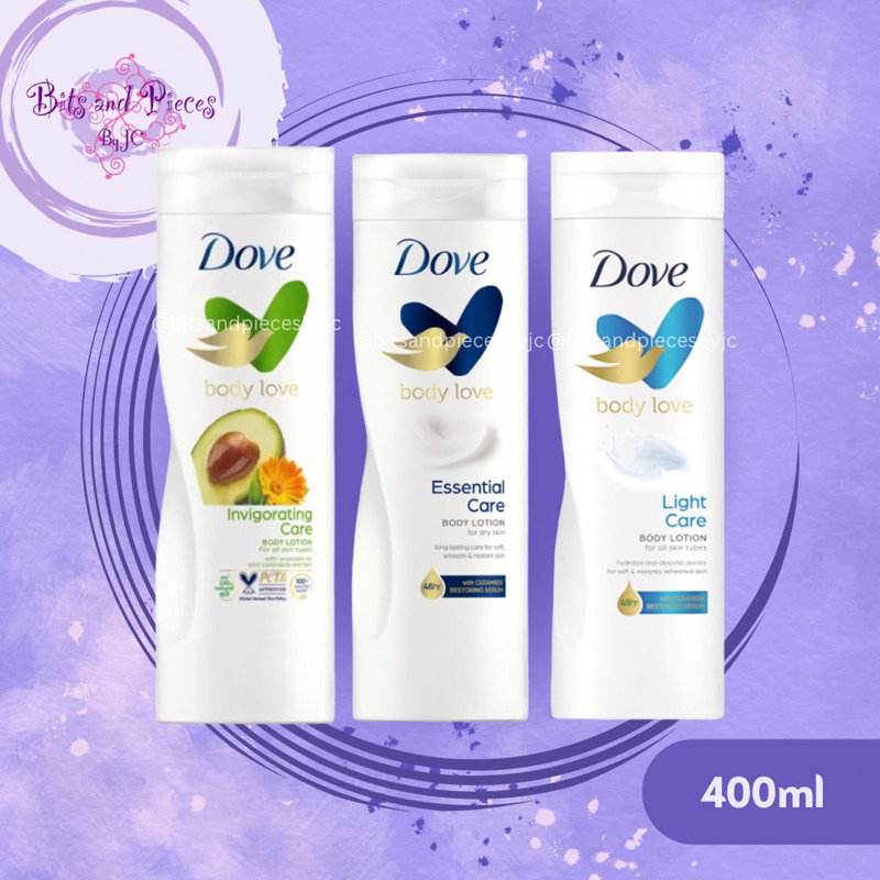 Dove Body Lotion 400mL Shopee Philippines