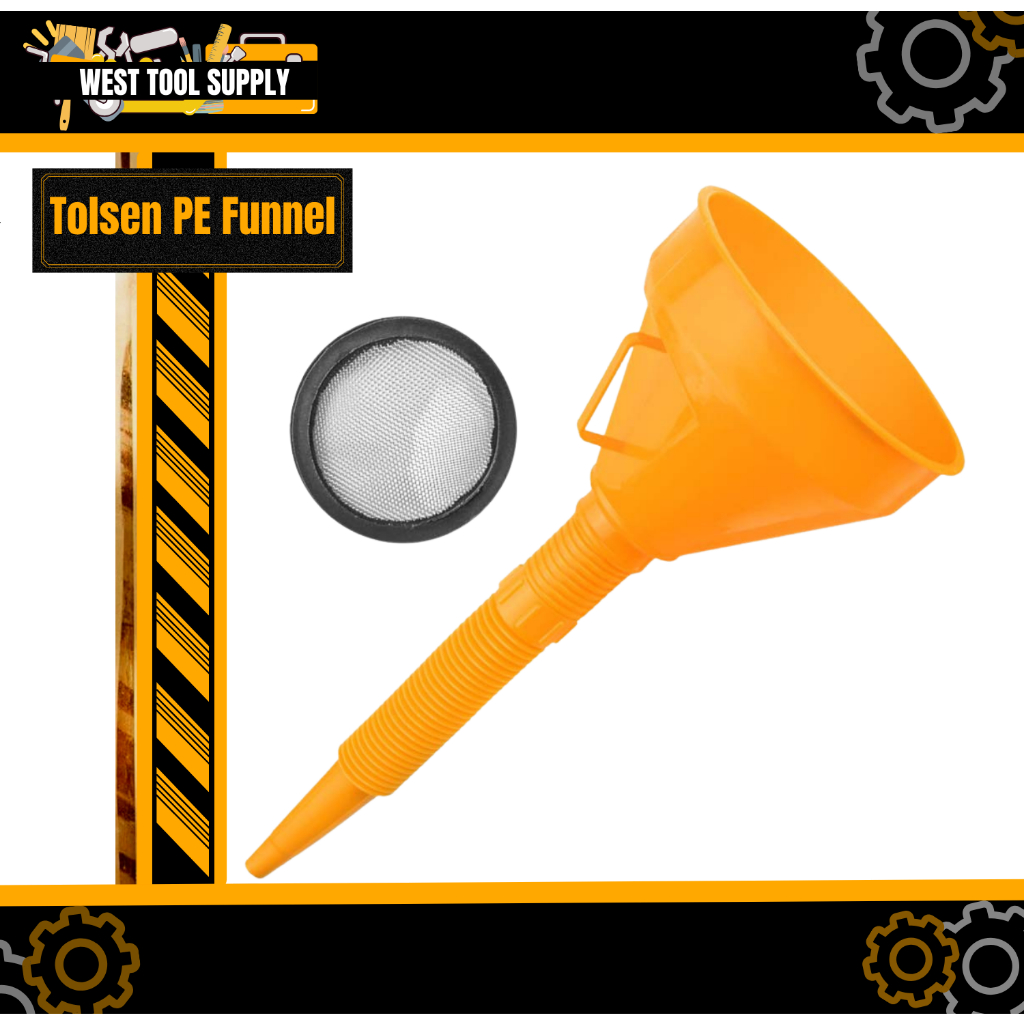 Tolsen PE Funnel (145mm) 65230 | Shopee Philippines