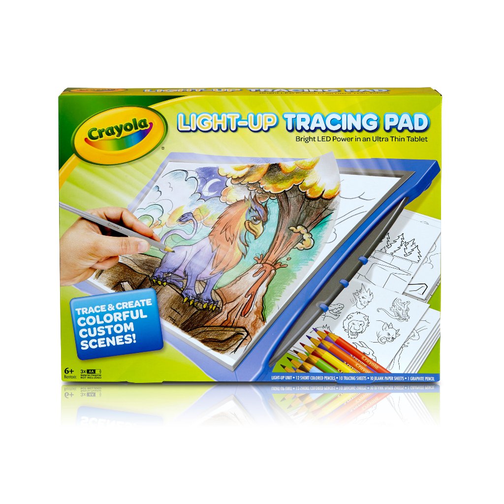 Crayola Light Up Tracing Pad Blue | Shopee Philippines
