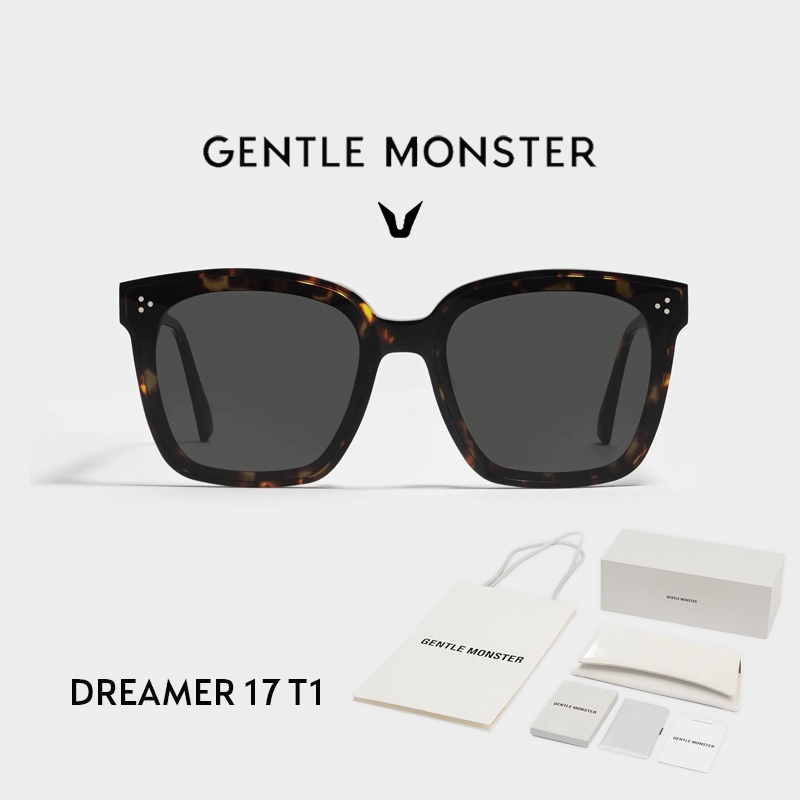 GENTLE MONSTER DREAMER 17 T1 KOREAN SUNGLASSES UNISEX COMPLETE WITH BOX, PAPER BAG AND LEATHER