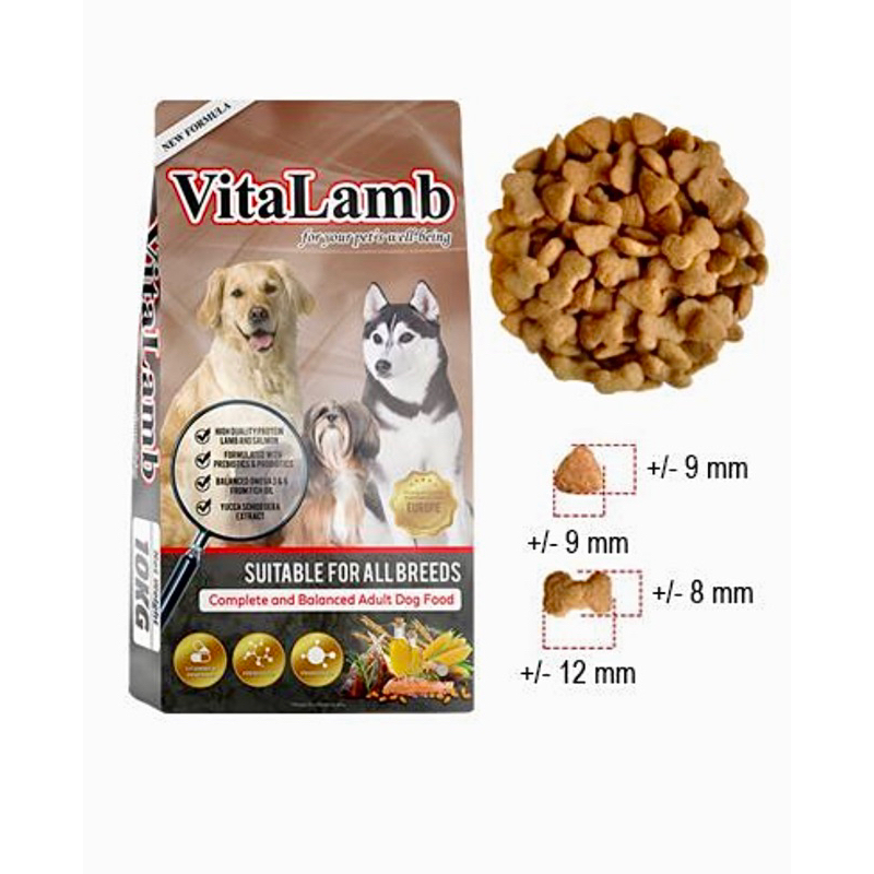 VitaBeef VitaLamb Dog Food Adult (1kg sealable pouch) Shopee Philippines