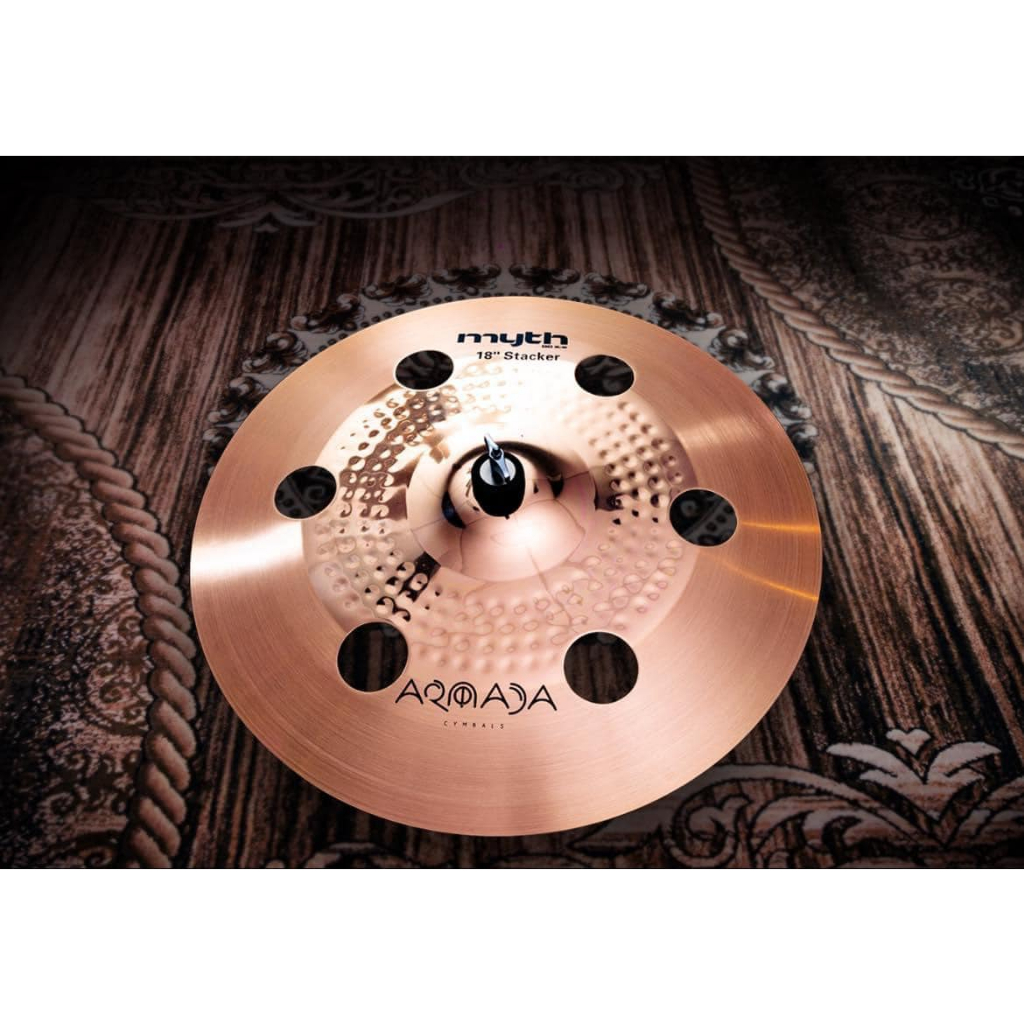 Armada Trojan B8 Ozone Stacker Cymbals with FREE Drumstick