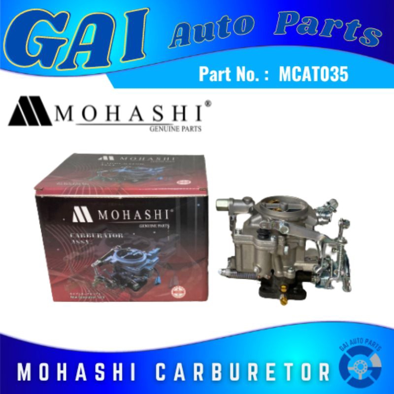 MOHASHI Carburetor for Toyota 4K w/ adaptor (MCAT035) Genuine Parts ...