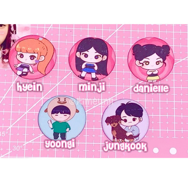 kpop pins!! ( nwjns & bts ) Shopee Philippines