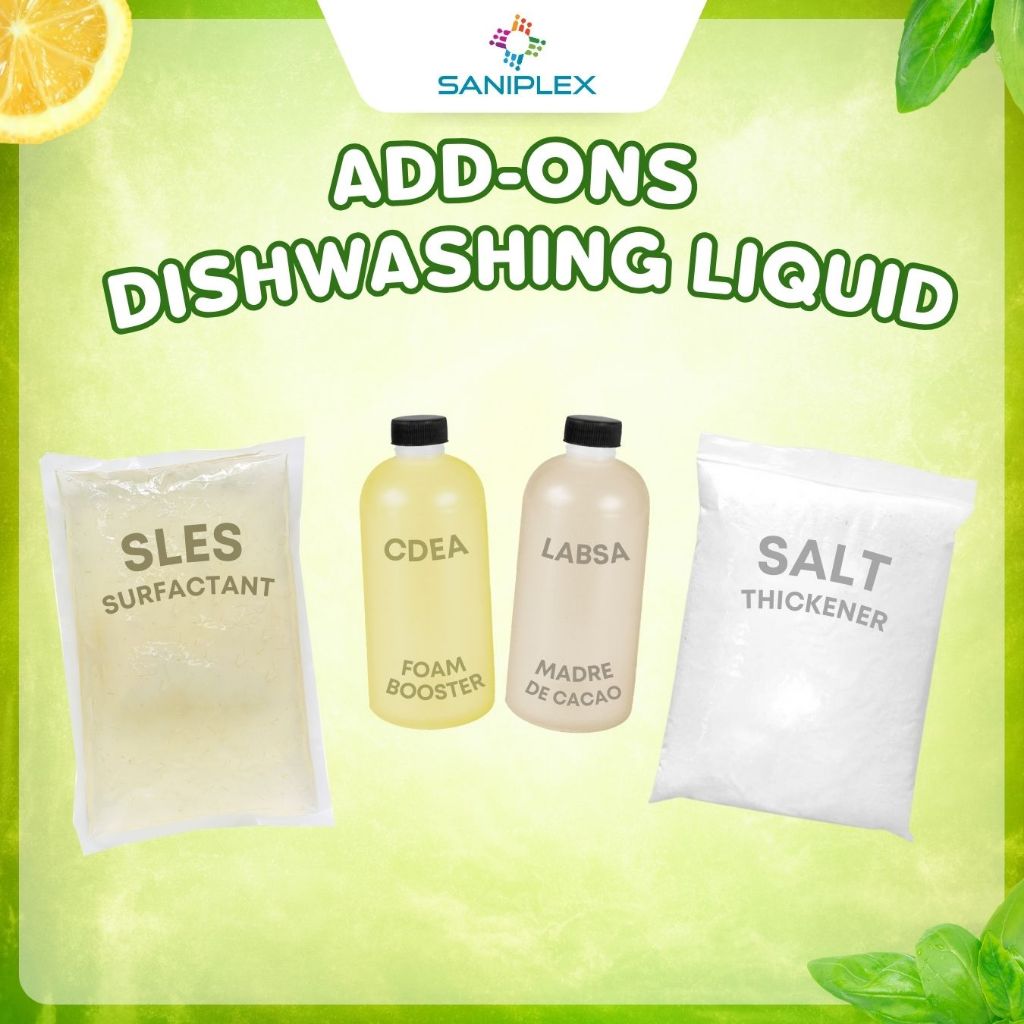Saniplex Regular and Premium Dishwashing Liquid AddOns Additional Cleaning Agents Shopee