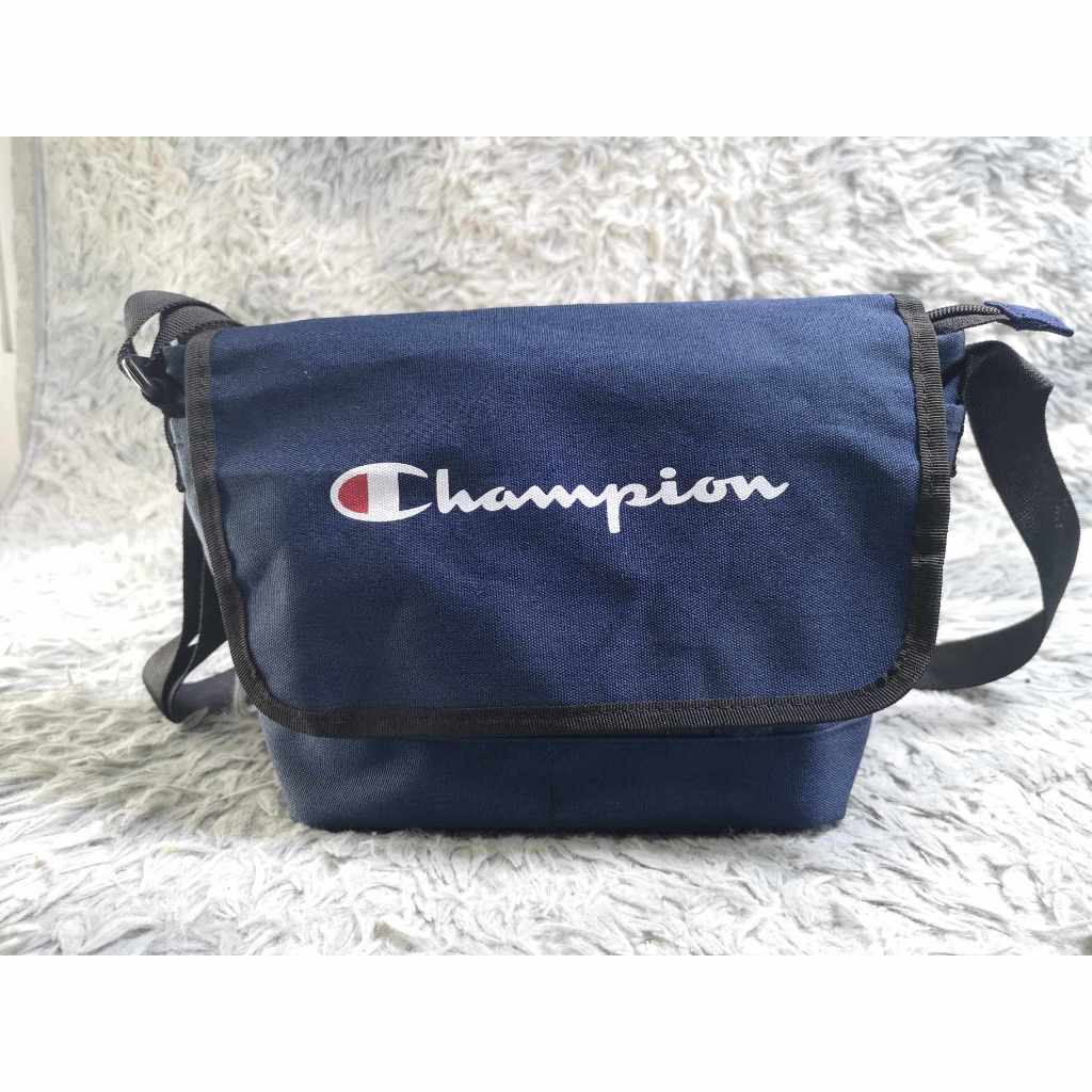 Champion Blue Crossbody Bag | Shopee Philippines