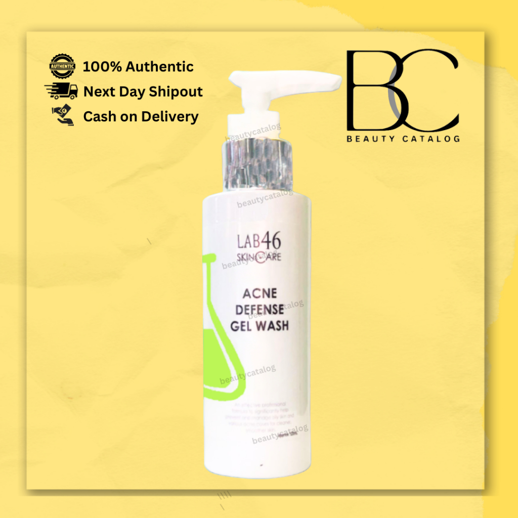 LAB 46 LAB46 Acne Defense Gel Wash 120ml Shopee Philippines