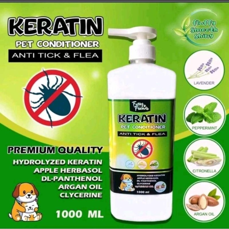 ANTI TICK AND FLEA PET KERATIN CONDITIONER 1L Shopee Philippines
