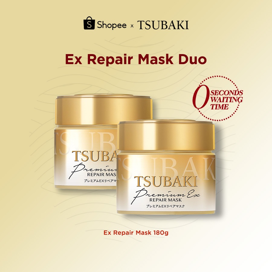 TSUBAKI Premium Ex Repair Mask Duo | Shopee Philippines