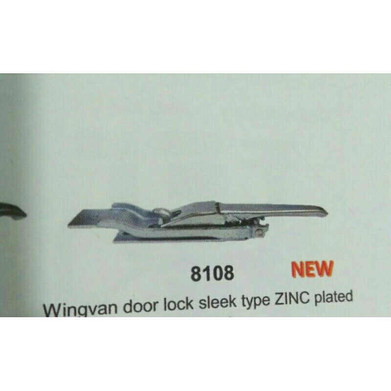 dropside lock /wingvan doorlock sleek type (zinc plated) | Shopee ...
