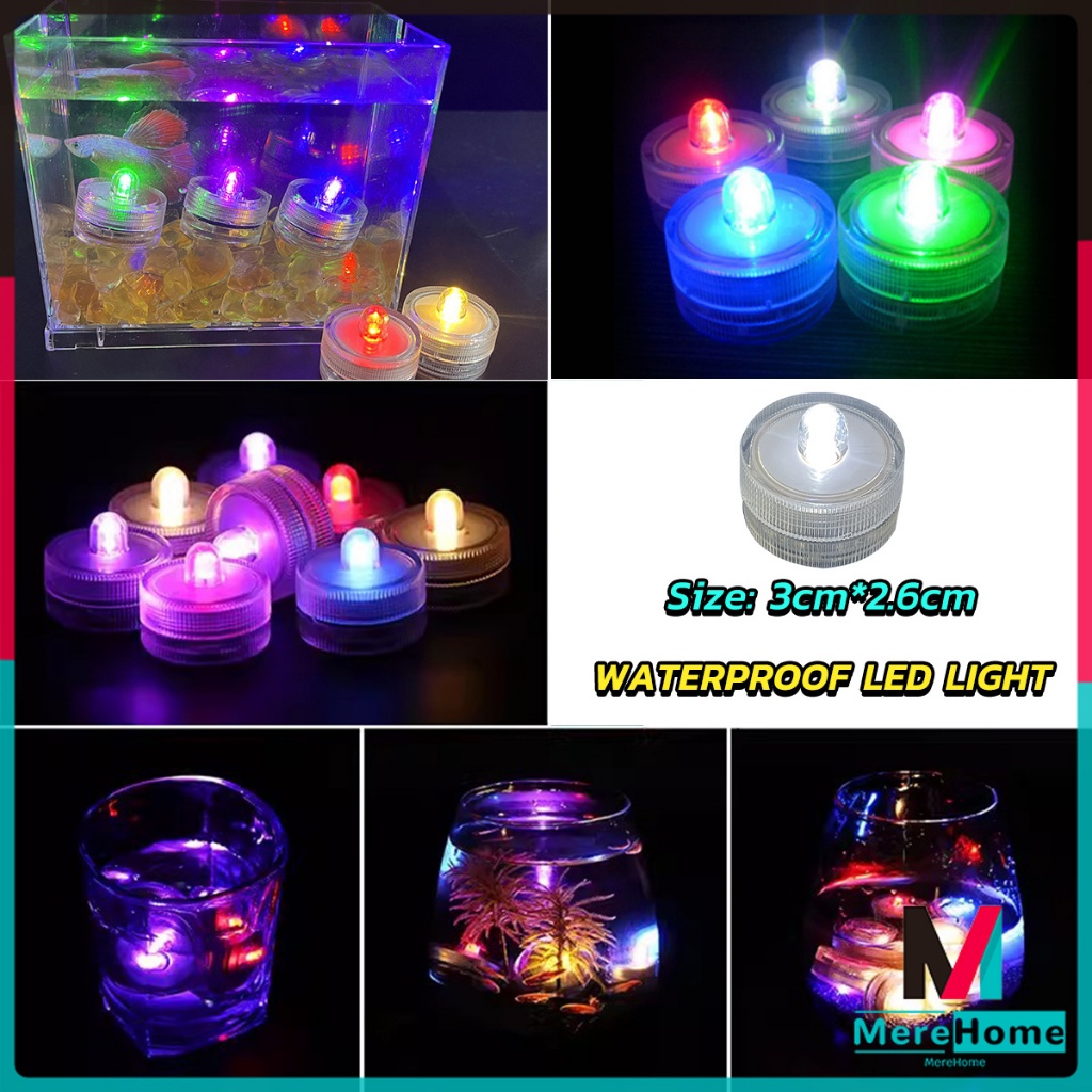Aquarium Decoration Fish Tank Accessories Waterproof Led Light | Shopee ...