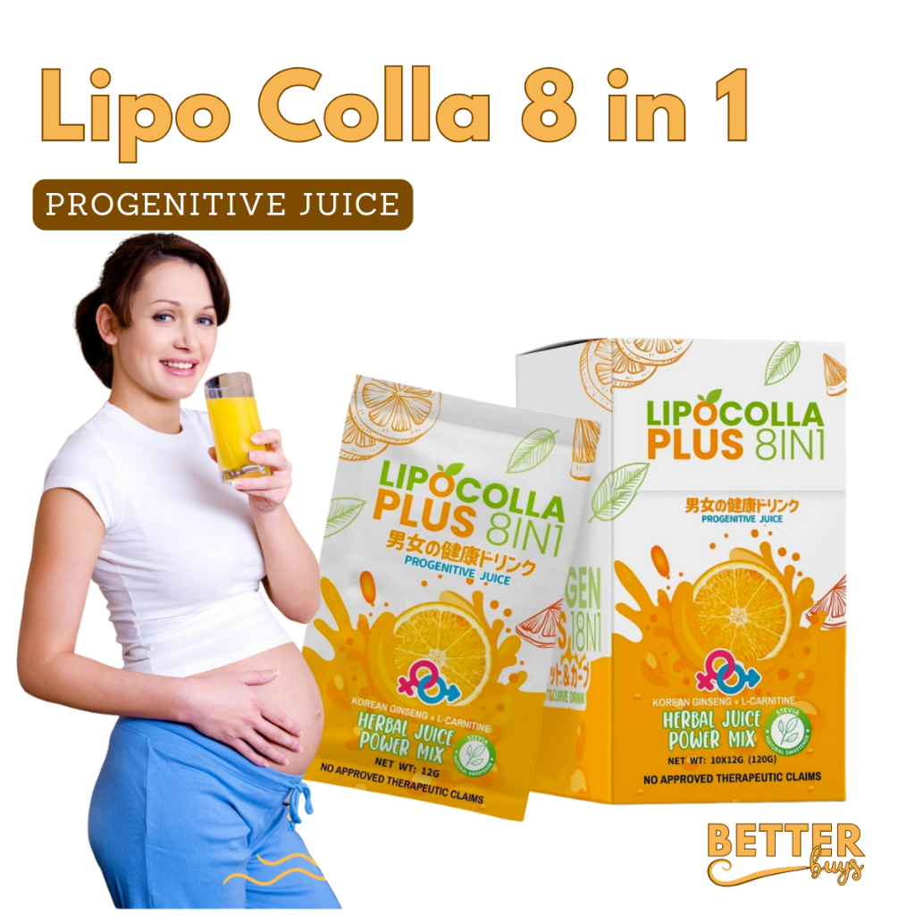 Lipo Colla Plus 8in1 For Fertility, Pregnancy and Reproductive Boost ...