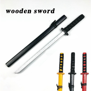 80cm One piece Bamboo wood Toys Swords - Manga Fun Shop