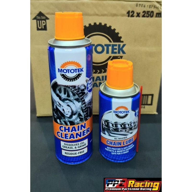 MOTOTEK MOTORCYCLE CHAIN LUBE & CLEANER Shopee Philippines
